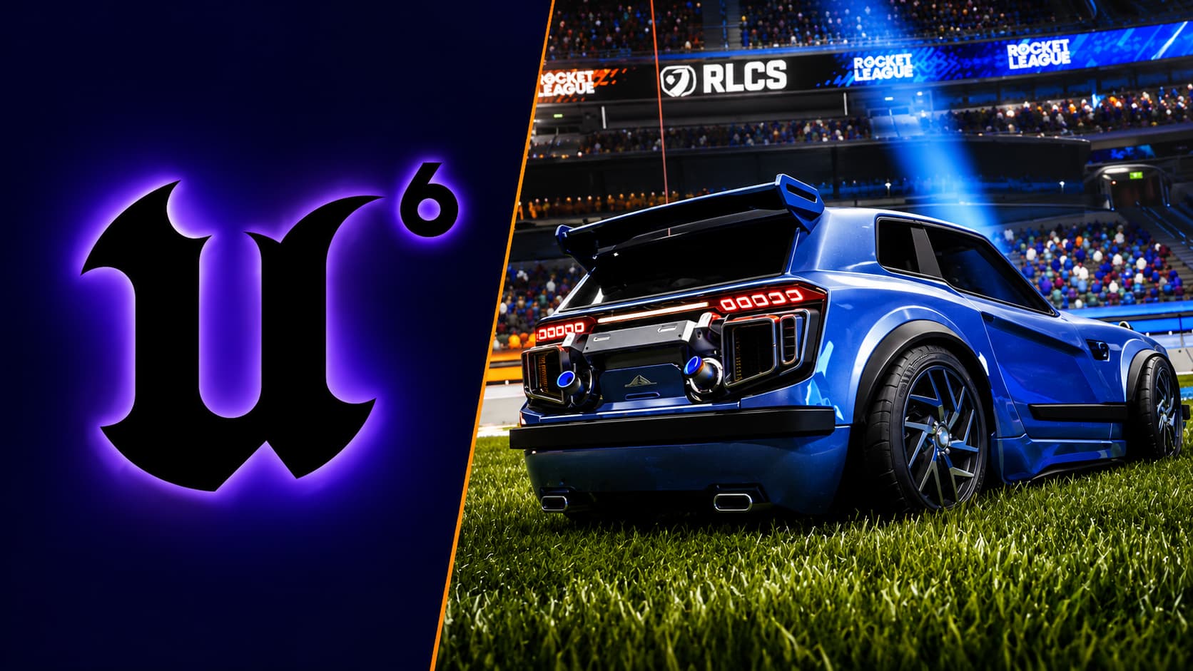 Unreal Engine 6 ya es oficial y Rocket League será su primer gran escaparate